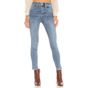 FREE PEOPLE RAW HIGH RISE JEGGING